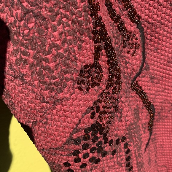 NWT Artsty form fitting Anvrdie dress, maroon/wine color - Picture 1 of 7